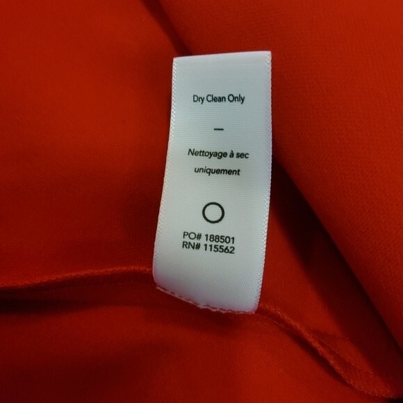 Likely Fit & Flare Sleeveless Mini Dress Size 8 Red - Picture 7 of 7